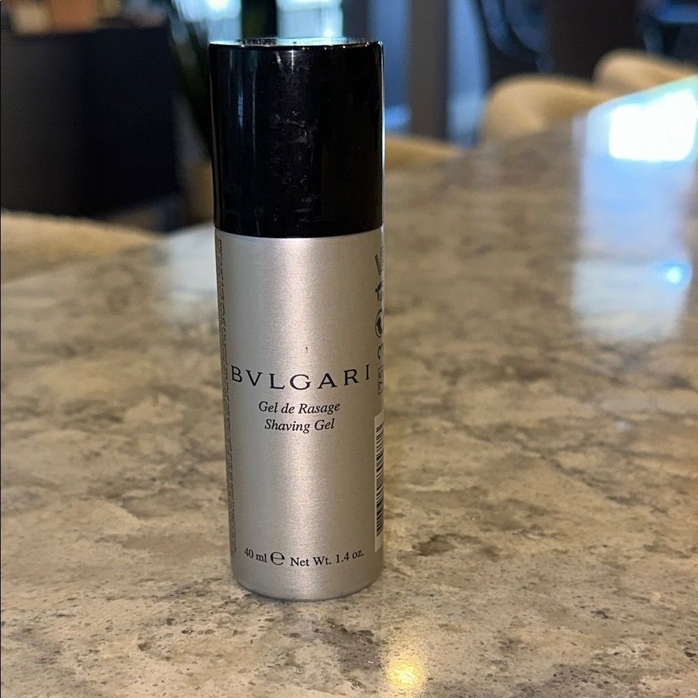 🖤 BVLGARI Gel de Rasage – Shaving Gel Travel Size 40ml / 1.4 oz